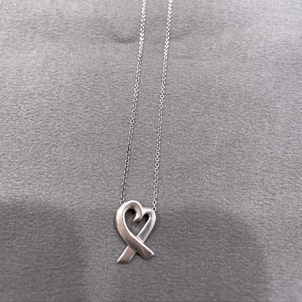 Tiffany Picasso loving heart pendant